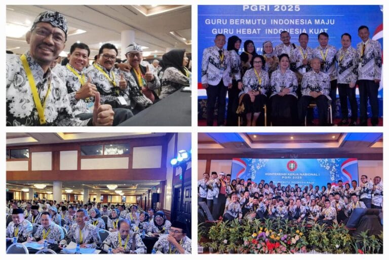 Konkernas PGRI I Tahun 2025 di hadiri Ribuan Peserta Se-Indonesia