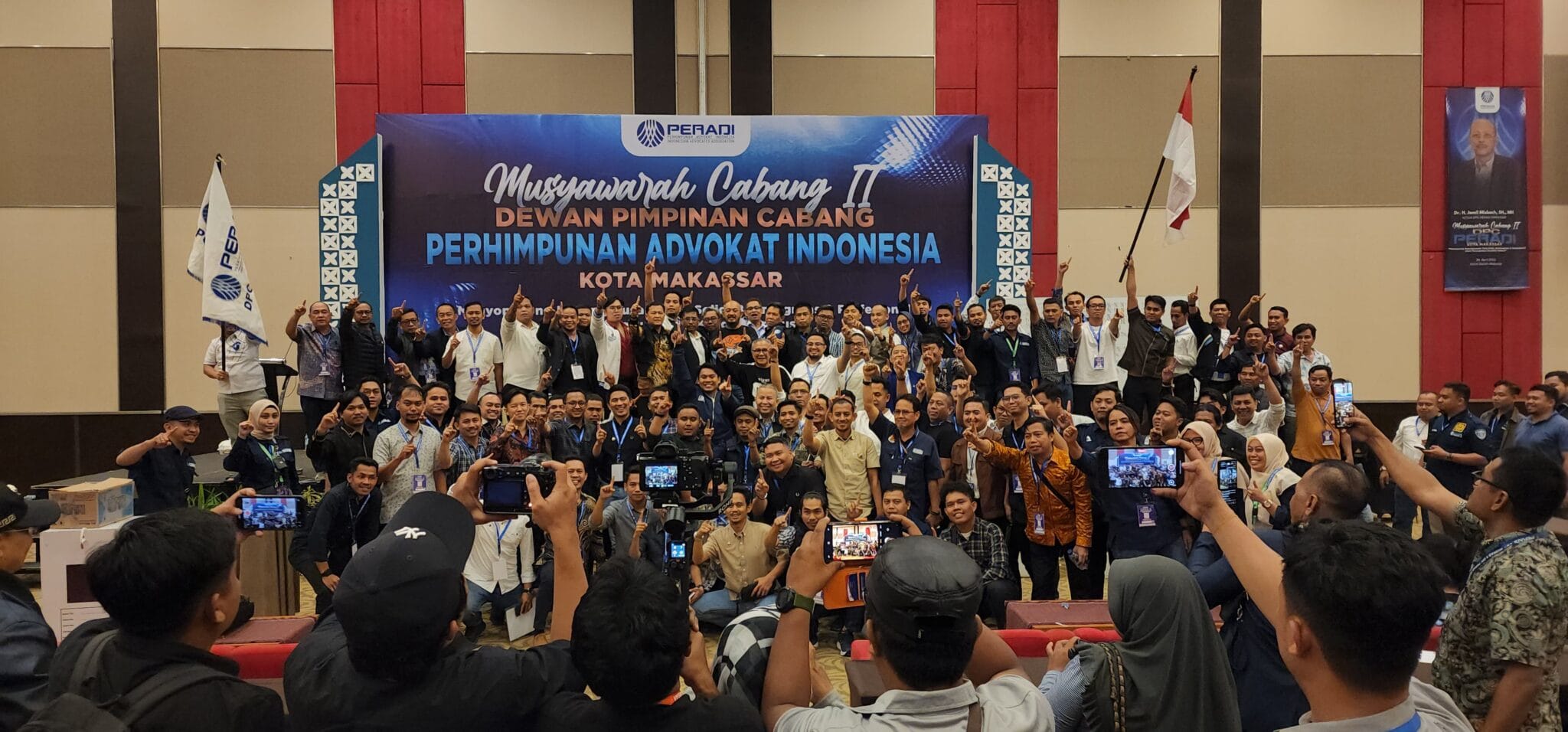 Hasman Usman Terpilih sebagai Ketua DPC PERADI Makassar Periode Berikutnya