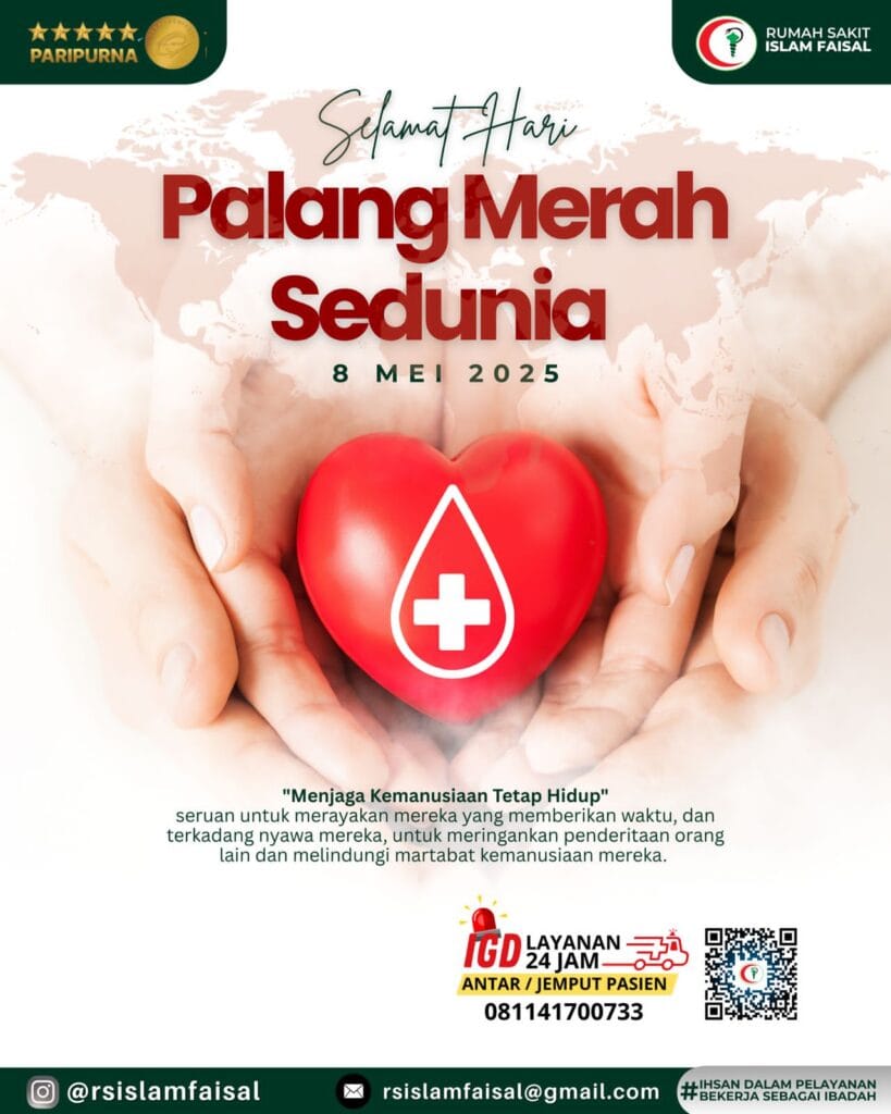 RS Islam Faisal Peringati Hari Palang Merah: Jaga Semangat Kemanusiaan