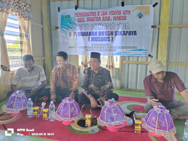 Hari Ke 4, Musdus Di Sikapaya Desa Minasa Upa Berbagai Gagasan Untuk Kemajuan Kampung