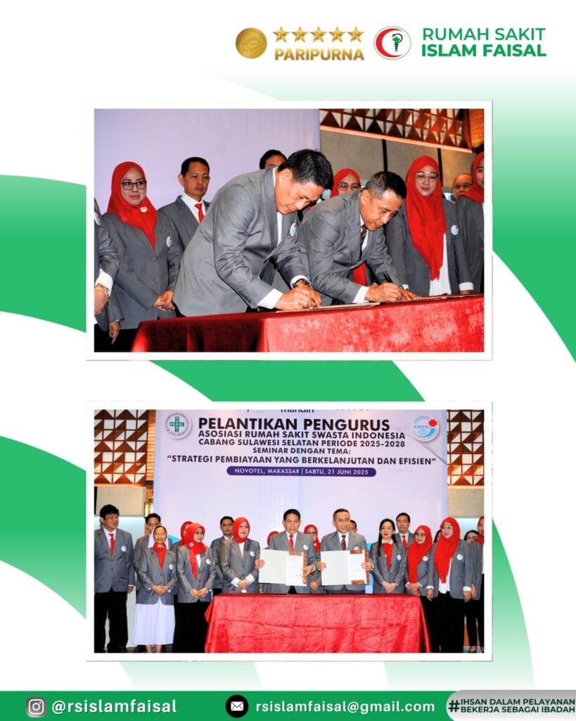 Transformasi Layanan RS Swasta Jadi Fokus Pengurus Baru ARSSI Sulsel 2025–2028