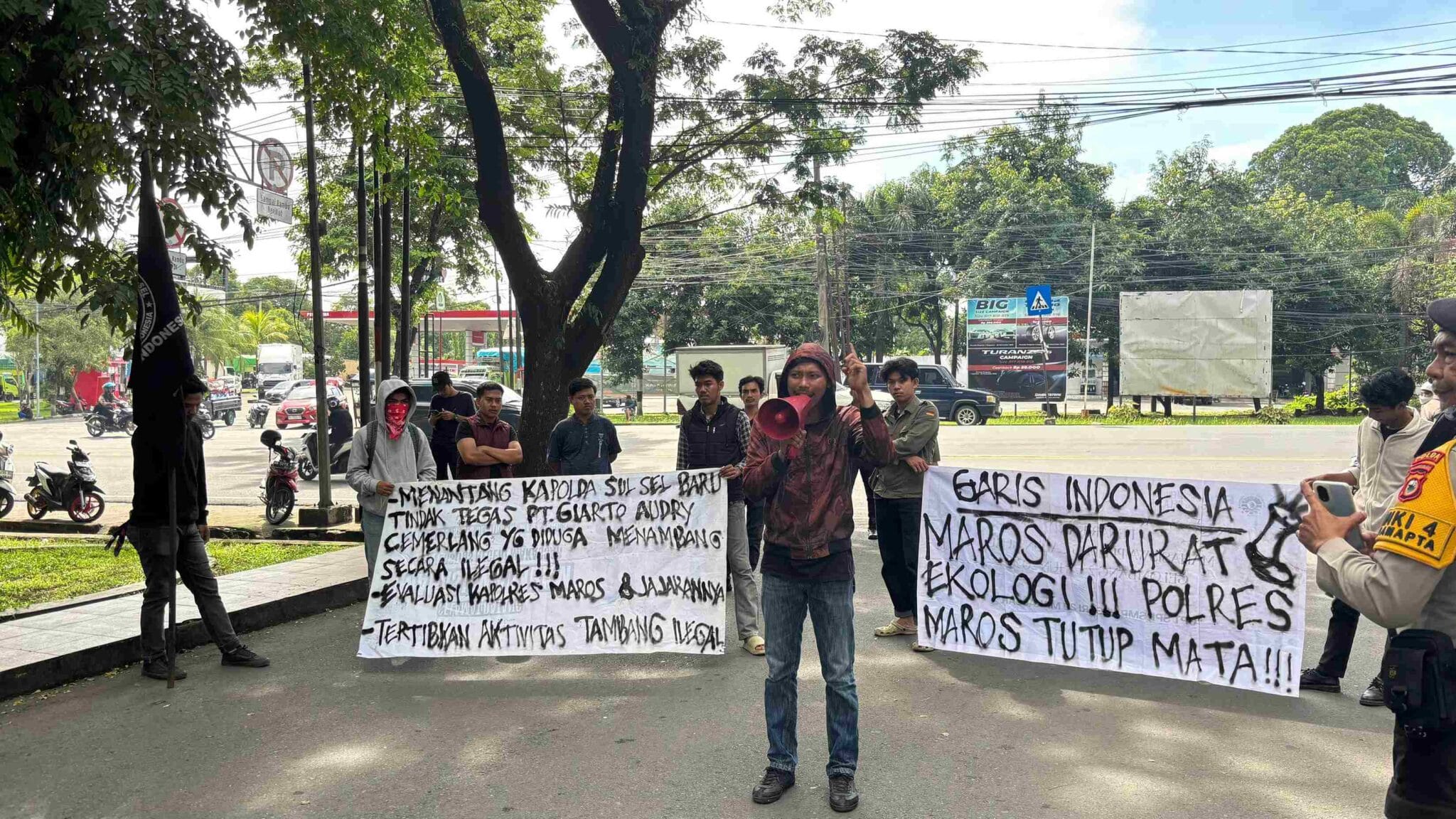 Rakyat Menggugat Ruang Hidup: Garis Indonesia Desak Polda Sulsel Tindak Tegas PT Giarto Audry Cemerlang Atas Dugaan Tambang Ilegal Di Maros
