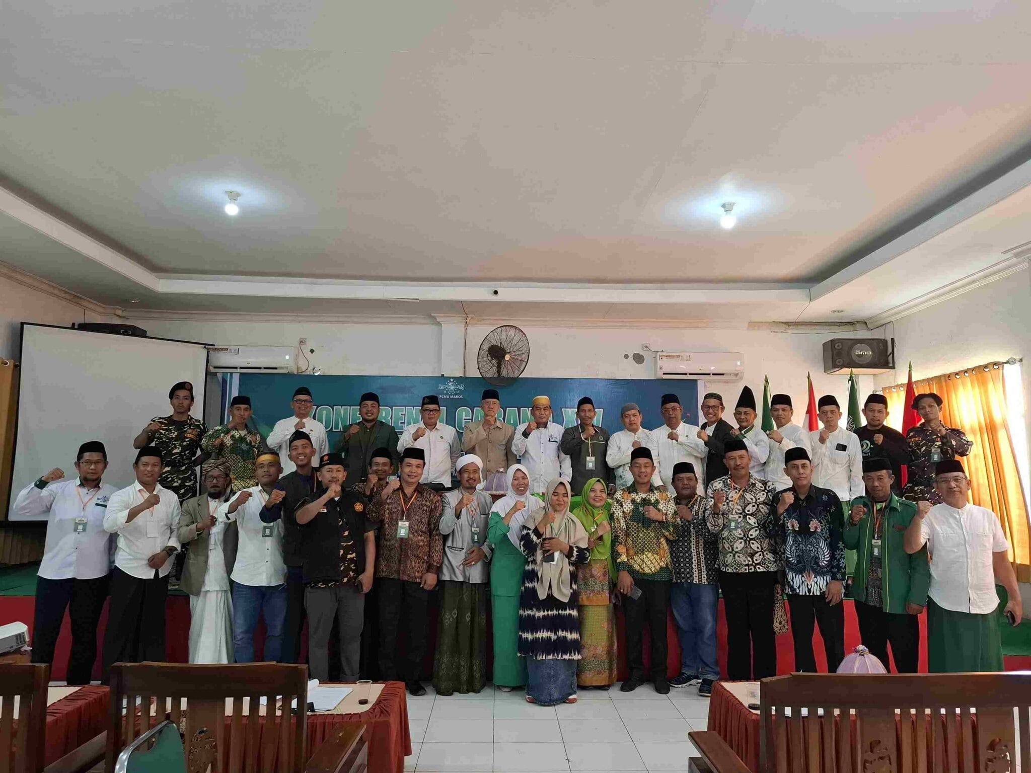 Konfercab PCNU Maros 2025: Tetapkan KH Syamsul Khalik Rois Syuriah dan KH Ibnu Hajar Ketua Tanfidziyah