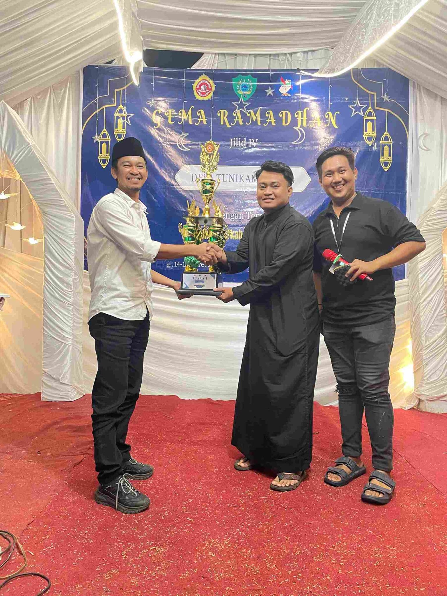 Karang Taruna Desa Tunikamaseang bersama Sanggar Seni Bangkoa, Sukses Gelar Lomba Patrol Sahur Jilid IV